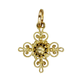 Γυναικείος χρυσός σταυρός 14Κ - ST1353